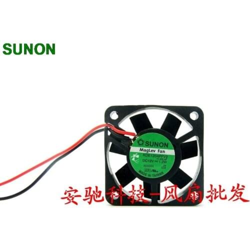 For Sunon 4cm KDE1204PFV2 12V 1.2W 2 -wire fan server inverter axial cooling fans