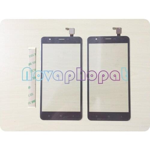 Black Sensor For Oukitel U15 Pro Touch Screen Digitizer Glass Panel Screen Replacement+ tracking