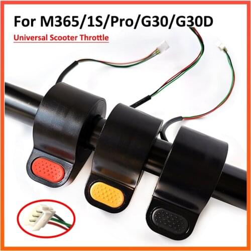 Universal Electric Scooter Throttle For Xiaomi M365/Pro/1S For Ninebot Max G30/G30D Thumb Throttle KickScooter Finger Throttle