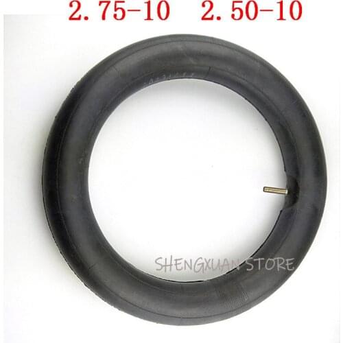 Good quality Size 2.50/2.75-10 Inner Tube straight Valve Stem Dirtbike Dirt Bike Tire Off Road Motorcycle
