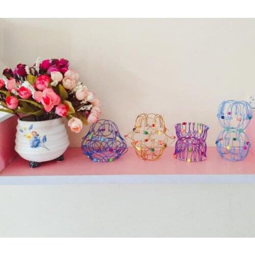 Adult Children Anti-stress Toy Mandala Decompression Toy Variety Flower Basket Thirty-six Softened Steel Ring Fidget Toy Gift