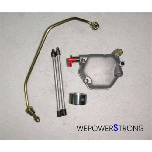 Valve Cover High Pressure Fuel Pipe Main Bush Push Rod Kit(5PC Set) For 170F 173F 178F 186F 188F 192F Diesel Engine Generator