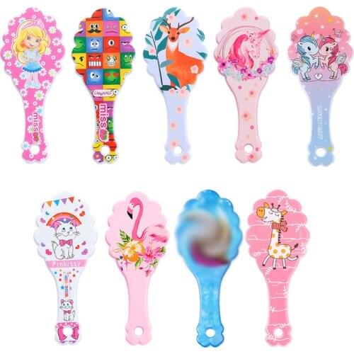 Cartoon Airbag Hair Comb Haircare Styling Detangling Hair Brush Anti-knotted Reduce Hairloss For Girls&Doll Play Barber Tool