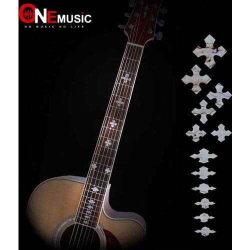 Guitar Fretboard Inlay Stickers Imitation Abalone Gross Acoustic Electric Fret Neck Decals / Markers New