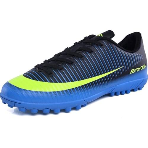 New Boys Students Competition Training Shoes Men Women Comfortable Professional Football Shoes Children Cushioning Soccer Sneake
