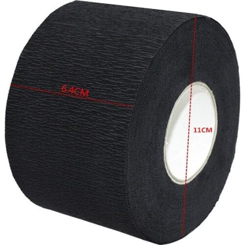 Professional Neck Paper Black Salon Barber Hair Dresser Roll for Cutting Dressing Hairdressing Collar Cover Care Accessories