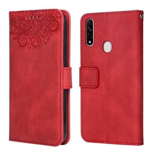 Flower Case Luxury Leather Case for OPPO A8 Flower CPH1933 CPH1935 CPH1943 Wallet Flip Phone Case for OPPO A 8 Case