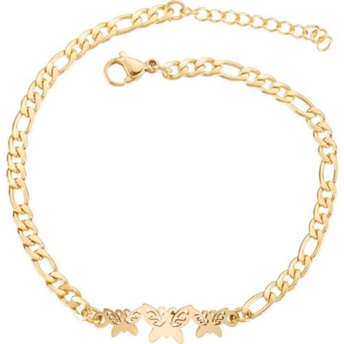 Butterfly Christmas Bracelet Female Snowflake Elephant Love Couple Bracelet Moon Star Bracelet Female Gift