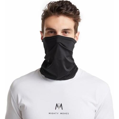 Magic Headband Elastic Breathable soild Neck Gaiter Tube men Scarf Half Face Cover Bandana Headwear Sweatband Pirate Hat