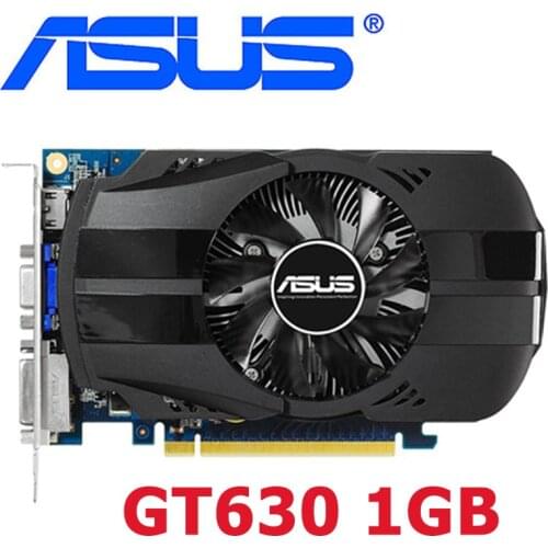 ASUS GT 630 1GB Graphics Cards 128Bit GDDR5 Origimal GT630-1GB Video Card for nVIDIA VGA Cards Geforce GT630 1GB Hdmi Dvi Used