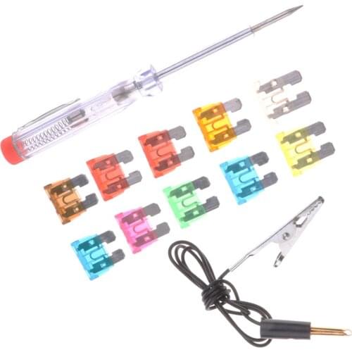 High Quality Auto Car Plug In Fuse With Tester Test Pencil Kit Voltage