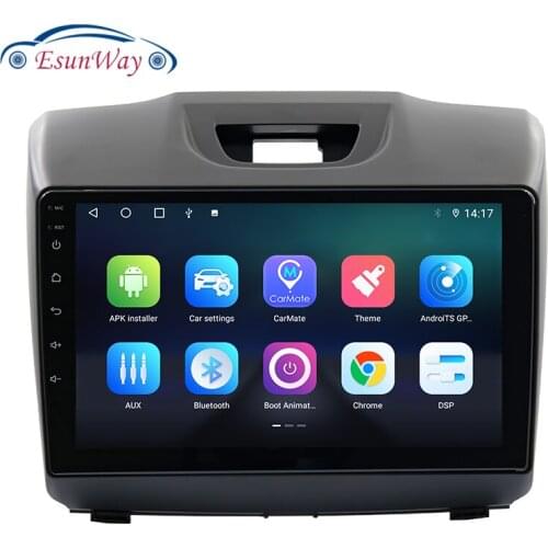 2Din Android For Isuzu D-MAX Chevrolet S10 2015 2016 2017 2018 Car Bluetooth Radio Multimedia Player Navigation GPS 2G Autoradio