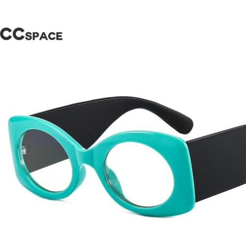 46683 Vintage Cat Eye Punk Glasses frame Men Women Sunglasses Fashion Wide Leg Eyeglasses