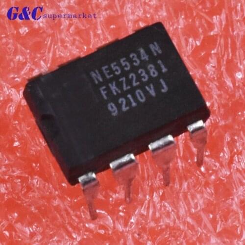 5/10PCS NE5534N DIP 8PINS IC Encapsulation NE diy electronics