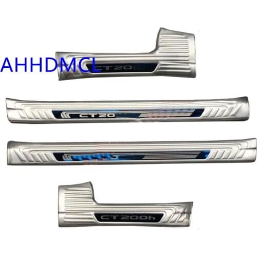 Car Welcome Pedal Threshold Strip Door Sill Strip For Lexus CT200H CT Series 2011 2012 2013 2014 2015 2016 2017 2018 2019
