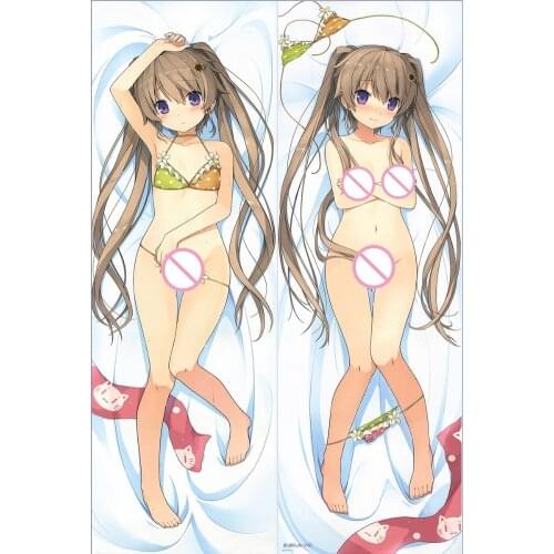 Dakimakura Cover The Pillow Body Pillow Anime Girl Pillowcase Plush Satin Mashiro Arisaka Ao No Kanata No Four Rhythm Mashiro