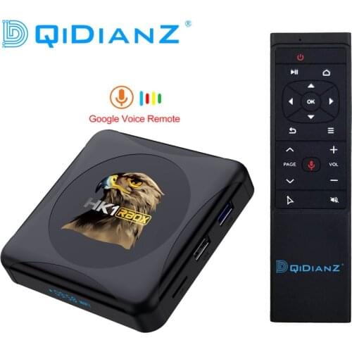 HK1 RBOX Android 10.0 Bluetooth TV Box Google Voice Assistant 6K Wifi 2.4G&5.8G Play Store Very Fast Box HK1RBOX R1MINI
