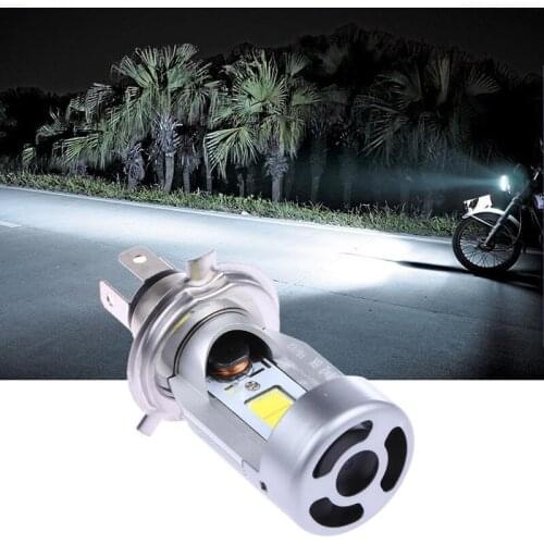 JX-LCLYL H4 20W COB LED Hi/Lo Beam Motorcycle Headlight Front Light Lamp Bulb 2000LM