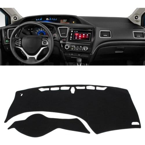 For Honda Civic IX 2012 -2015 Auto Dash Mat Dashboard Cover Dashmat Left Drive