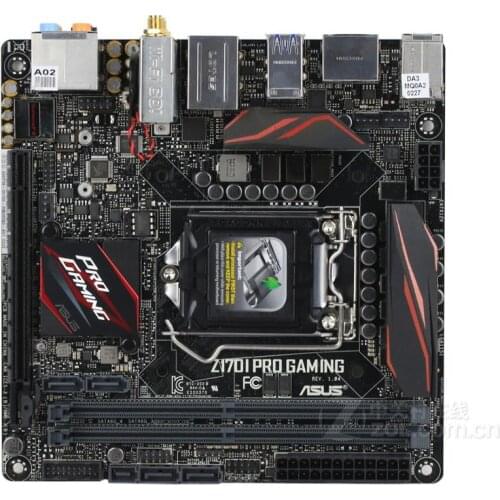 Free shipping original motherboard for for ASUS Z170I PRO GAMING DDR4 LGA 1151 USB3.0 USB3.1 32GB M.2 Z170 Desktop motherborad