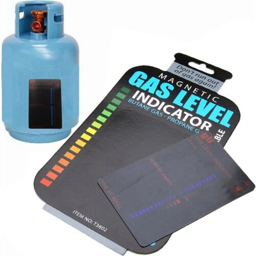 Mayitr New 1pc Magnetic Gas Cylinder Bottle Gas Propane Butane Level Indicator Gauge Household Measuring Tools