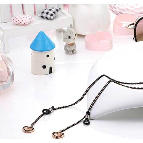 Fashion Alloy Sunglasses Eyeglasses Eyewear Heart Moon Triangle Cross Pendant Glasses Chains Lanyards Wholesale