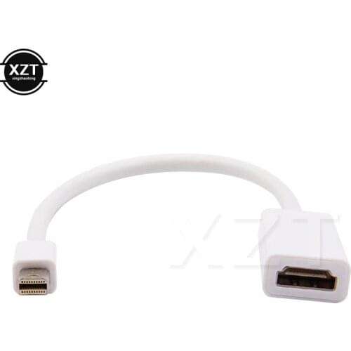 Mini DP to HDMI Adapter Cable Mini DisplayPort Thunderbolt Port Converter for Macbook Pro Air Projector For TV
