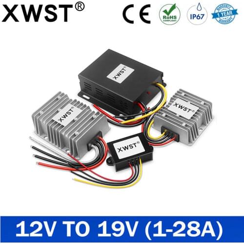 12V TO 19V 3A 5A 8A 10A 15A 28A Step Up Boost DC DC Converter Voltage Regulator Charger for LEAD-ACID CE XWST Newest Conveter