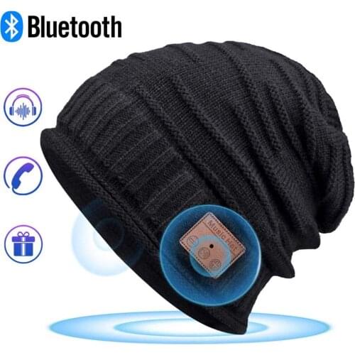 Bluetooth Beanie, Bluetooth Hat, Women Mens Beanie Hats with Bluetooth Headphones,for Outdoor Sports, Christmas Birthday Gifts