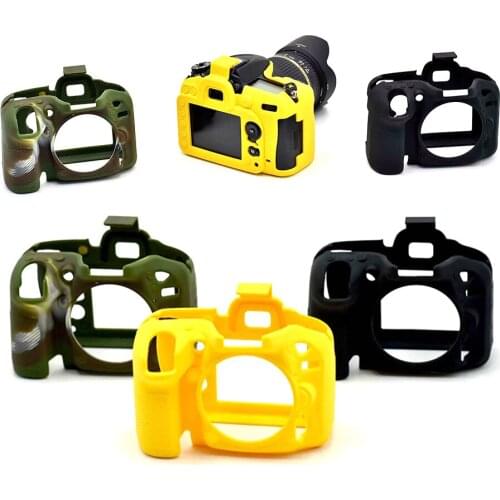 SLR Shock Silicone Rubber Camera Liner Bag Protective Cover Soft Bag Camera Protective Cover Case Skin For Nikon D7200 D7100 Bag