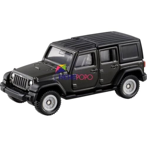 Tomica Kids Toys Wrangler No.80 824534 Black 1:62 Sport Utility Vehicle Japan Takara Tomy Miniature Diecast Metal Car Model Gift