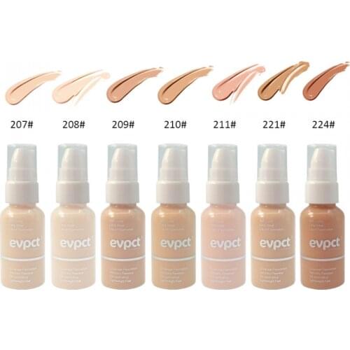 30ml Foundation Soft Matte Long Wear Oil Control Concealer Liquid Foundation Concealer Cream Fashion Womens Makeup