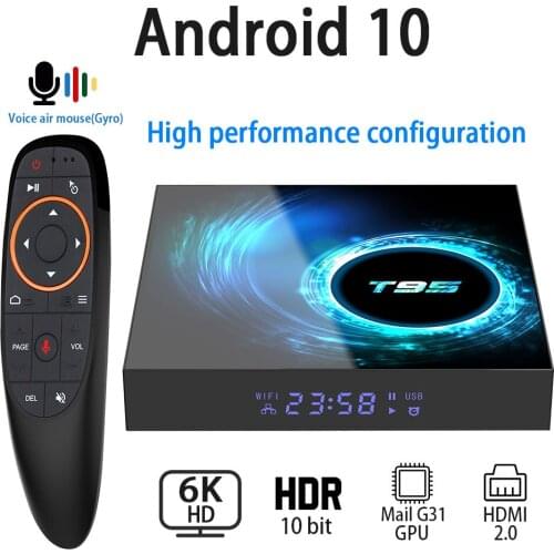 Android 10.0 TV Box 6K 4K 1080P Youtube H616 Quad Core 4GB 32GB 64GB H.265 Wifi 2.4G Media Player Set Top Box