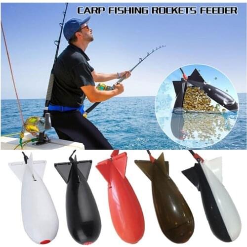 Container Nesting Device Carp Fishing Large Rockets Spod Bomb Pit Beater Spomb Fishing Tackle Rocket Feeder Float Fishing Tools