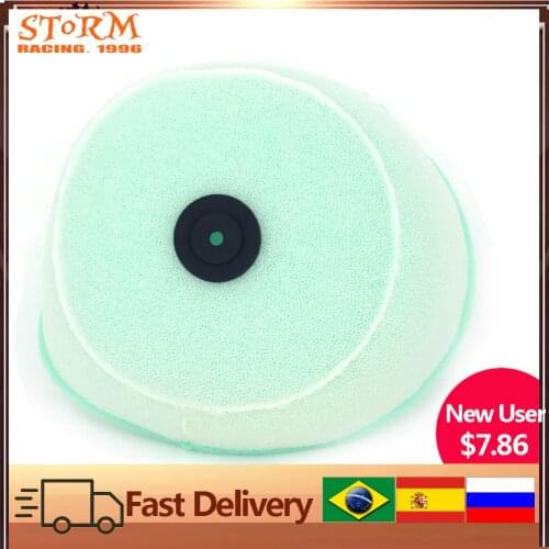 Dual Foam Sponge Air Cleaner Filter For SUZUKI RM125 RMZ250 RM250 RMZ450RM 125 250 RMZ 250 450 MX SM Off Road Motorcross
