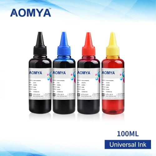 High Quality Universal Refill Ink 100ml x 4 color Suit For Eposn For Canon For HP For Brother Inkjet Printer