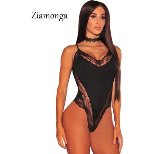 Ziamonga Women's Lace Bodysuit