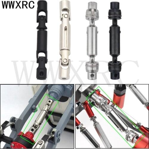 1/2 PCS Upgrade Metal Drive Shaft for WPL D12 C14 C24 B14 B24 B16 B36 MN D90 D98 MN99S RC Car Parts Accessories