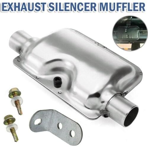1 Pcs Car Air Diesel Heater Exhaust Silencer Muffler Stainless Steel Parking Heater Muffler Suitable For Car Air Diesel Genuine