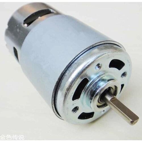 775 DC Motor DC 4500 RPM Ball Bearing Large Torque High Power Low Noise Hot Sale Electronic Component Motor