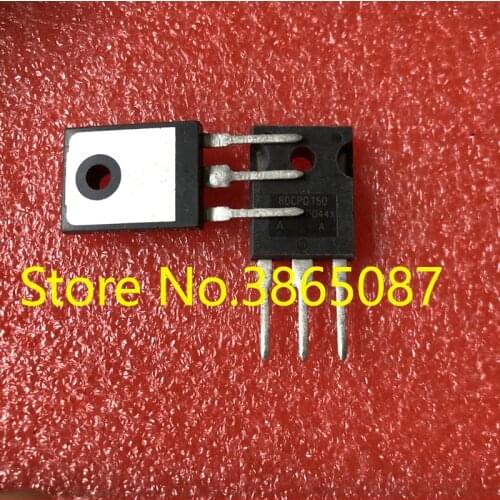 80CPQ150 80CPQ150PBF VS-80CPQ150PBF TO-247AC TO-247 SILICON SCHOTTKY RECTIFIER DIODE 50PCS/LOT ORIGINAL NEW