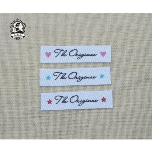 96 Custom Name Tags, Custom logo labels, iron on brand labels, sew on name tags for childrens clothing,Custom Colour/Font