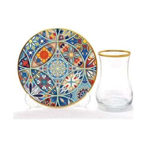 Drop Tea Set 12 pieces Mandala