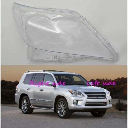For Lexus LX570 2013 2014 2015 Car Headlight cover Headlamp Lens Auto Shell Cover