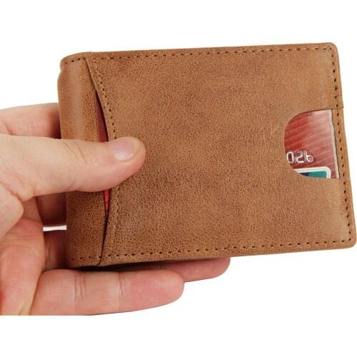 Business Card Holder Bank Cardholder Leather Cow Pickup Package Bus Card Holder Slim Multi-card-bit Pack Leather Leather Wallet