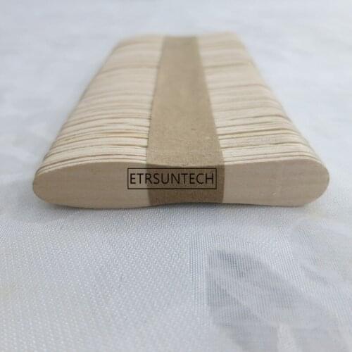 Wooden Ice Cream Spoons Wood Taster Spoon Popsicle Paddles Scoop Ice Cream Tools Kitchen Gadgets