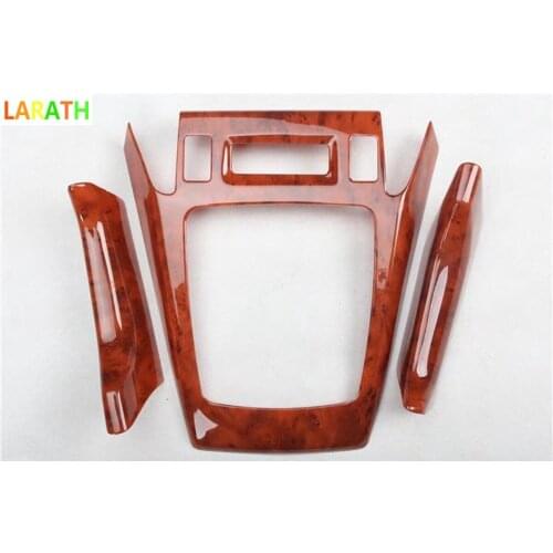 For Subaru Forester 2013-2018 Mahogany Carbon Fiber Car-styling gear panel Decoration Trim frame Sticker case