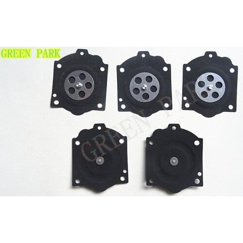 5PCS METERING DIAPHRAGM FOR WALBRO HDB WG WB CARBURETOR SPARE PARTS MCCULLOCH Pro Mac 610 650 605 655 AND CARB REPAIR KIT K15-WJ