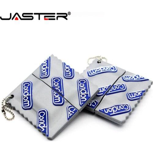 JASTER creative condom usb flash drive 4GB 8GB 16GB 32GB pendrive 64gb usb flashion gift