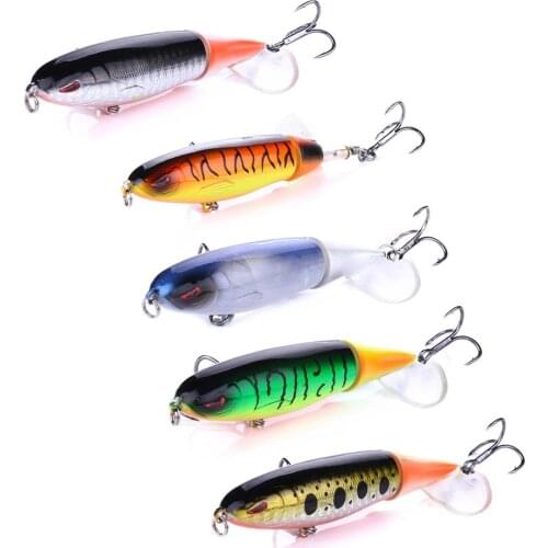 Quality Fishing Lure 10cm 13g Propeller Rotating Tail Simulation Fish Fishing Bait Lure with Hook Artificial Hard Rotating Hook